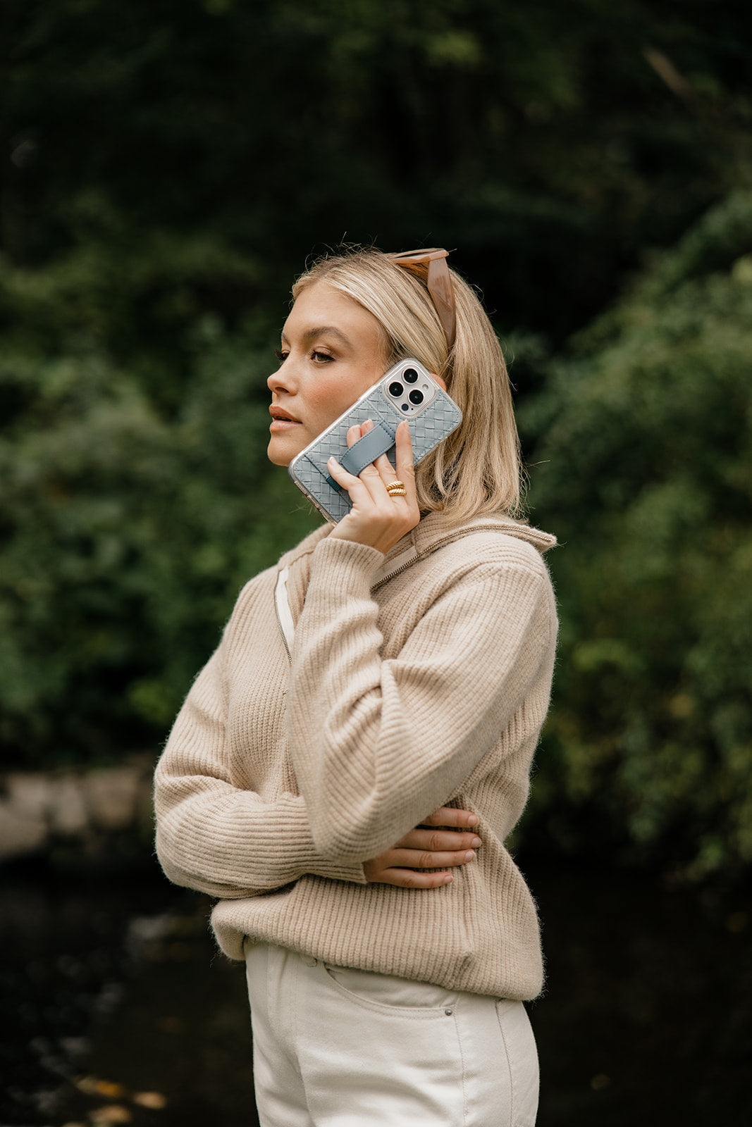 Skyline Weave Wallet Phone Case