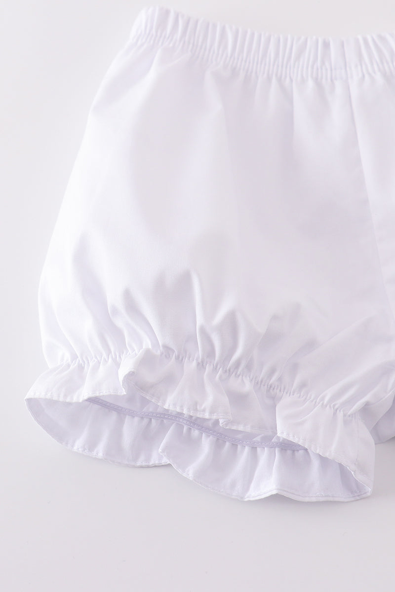 Premium cross embroidery romper - Ella Jane Lifestyle Boutique