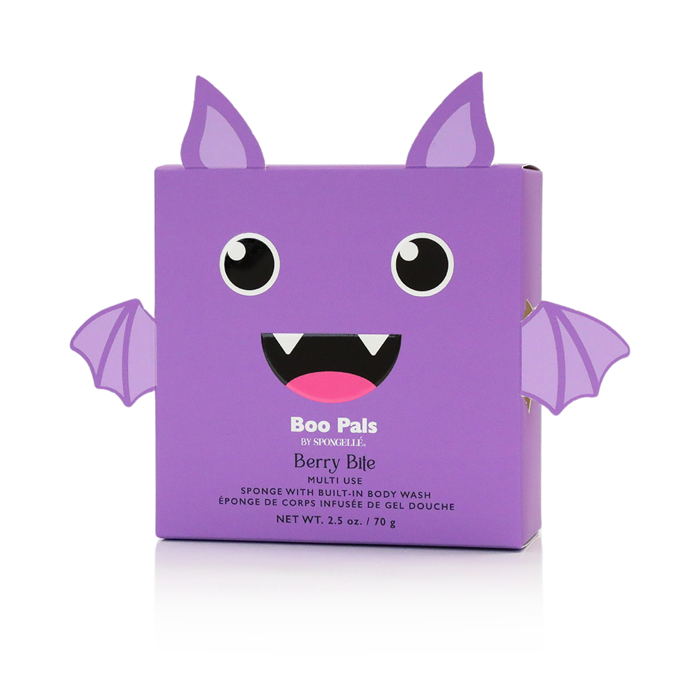 Spongellé's Halloween Boo Pals| Berry Bite Bat | Boo Pals Buffer