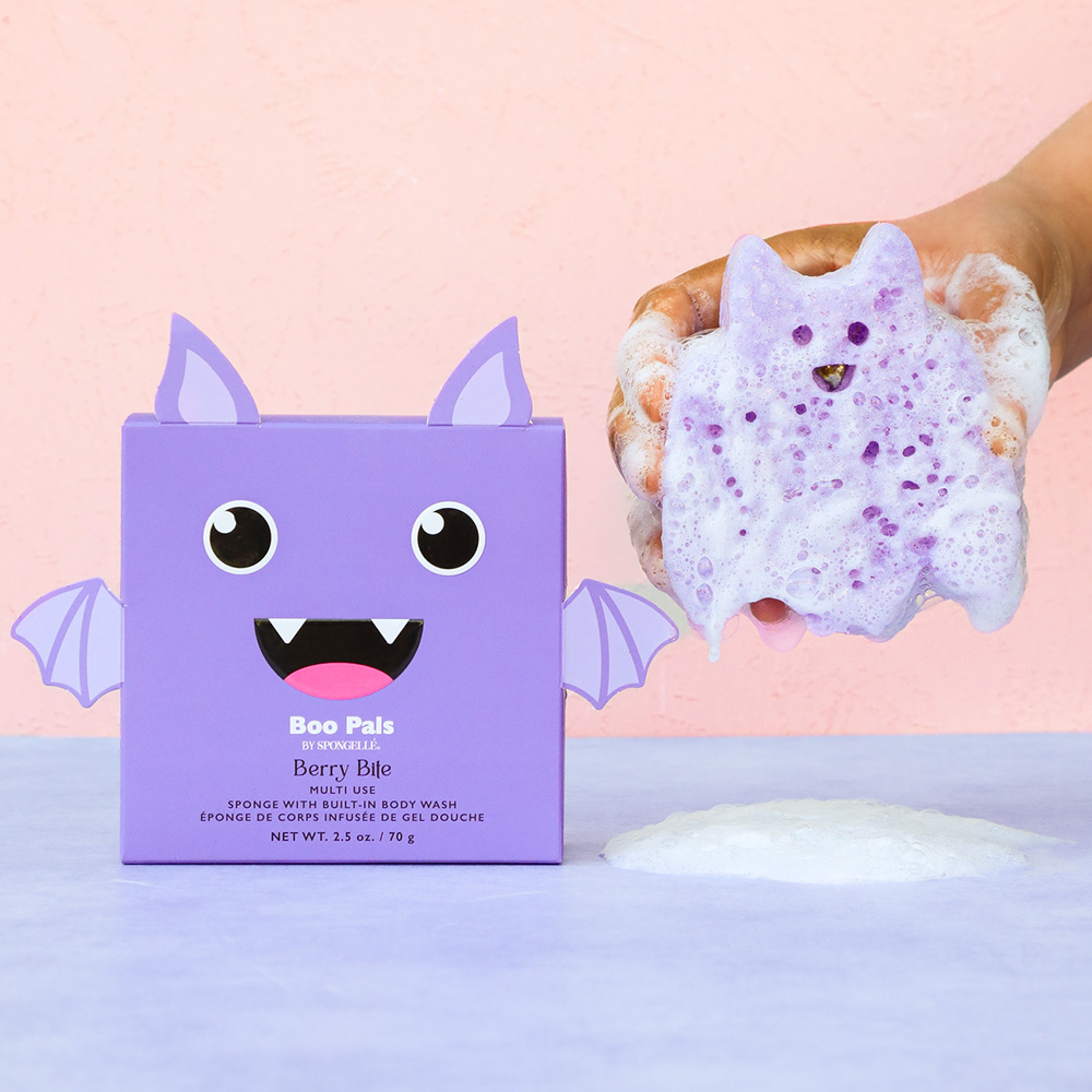 Spongellé's Halloween Boo Pals| Berry Bite Bat | Boo Pals Buffer