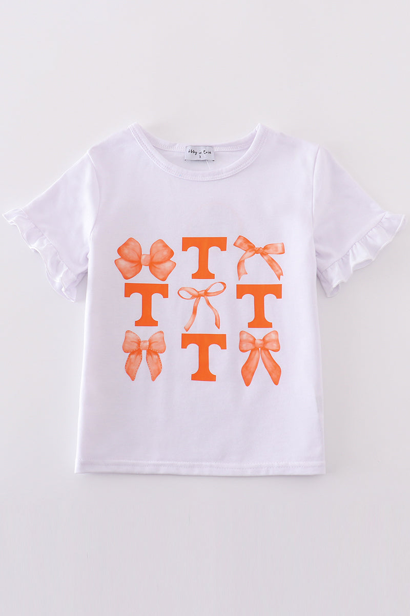 Tennessee bow mom top - Ella Jane Lifestyle Boutique