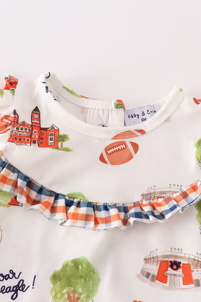 Auburn football tiger baby girl set - Ella Jane Lifestyle Boutique