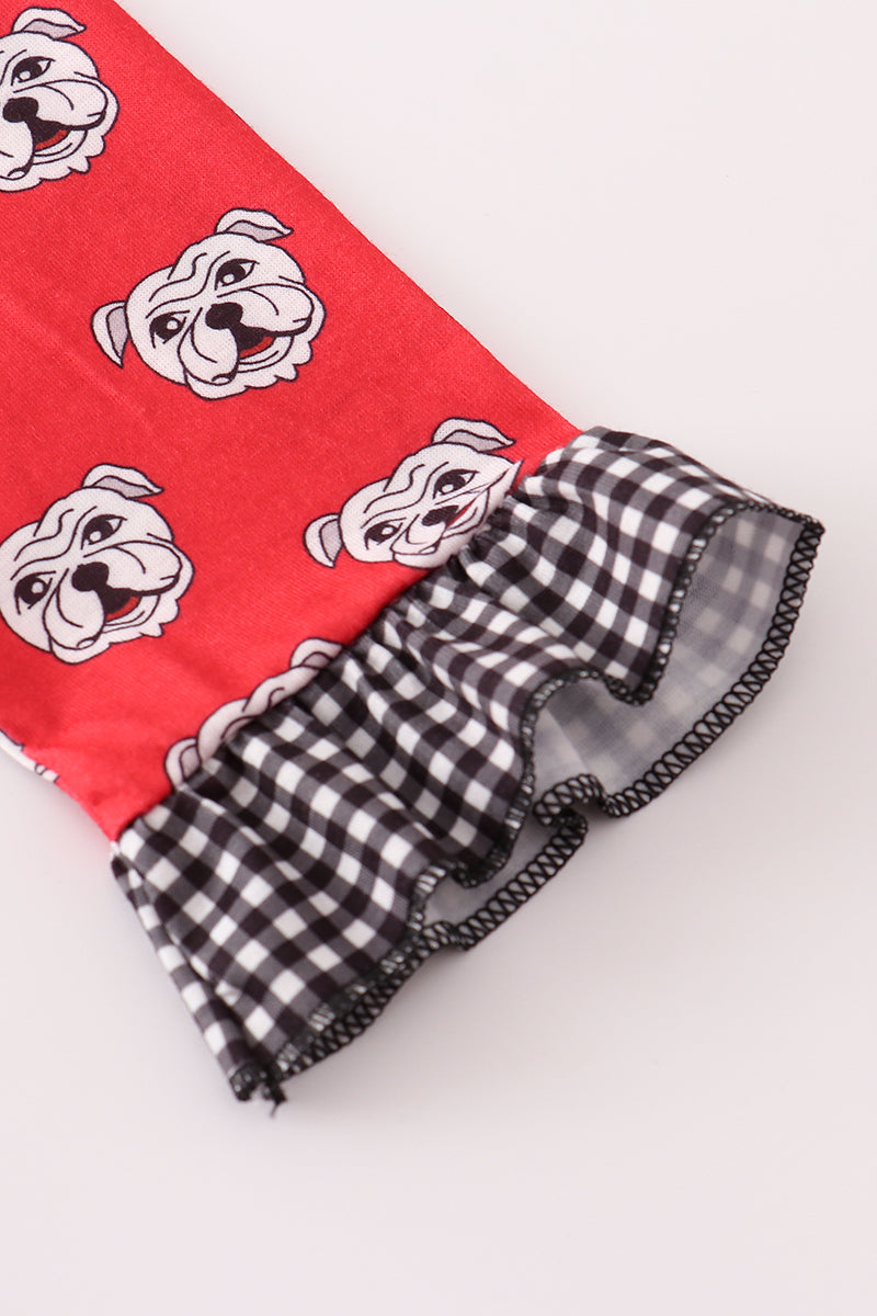 Georgia bulldog print pajamas pants set
