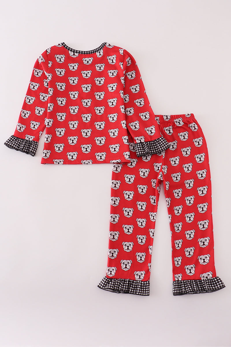 Georgia bulldog print pajamas pants set