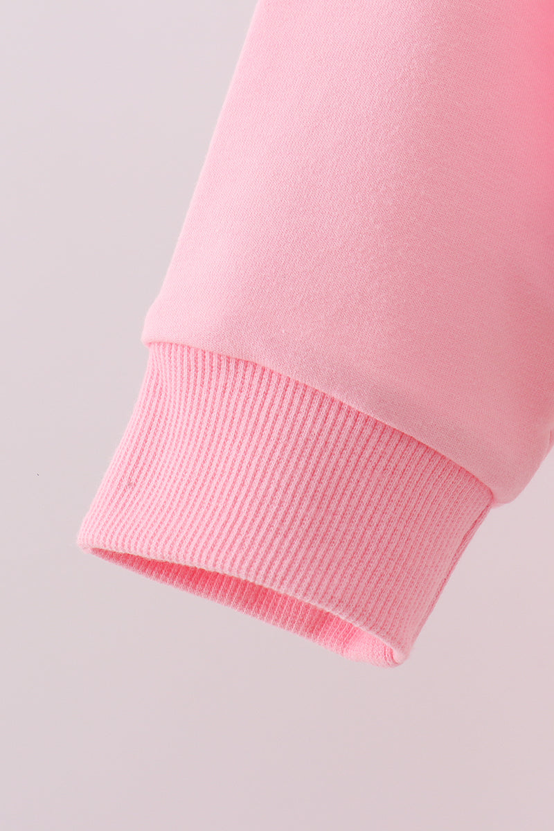 Pink Nutcracker glitter mom&me top