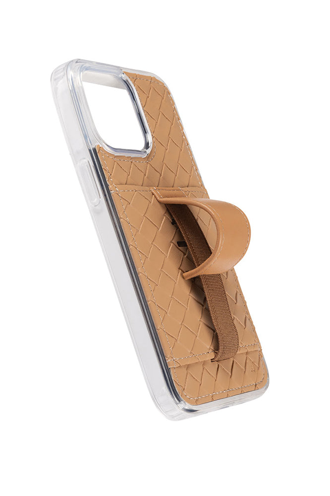Sandstone Weave Wallet Phone Case