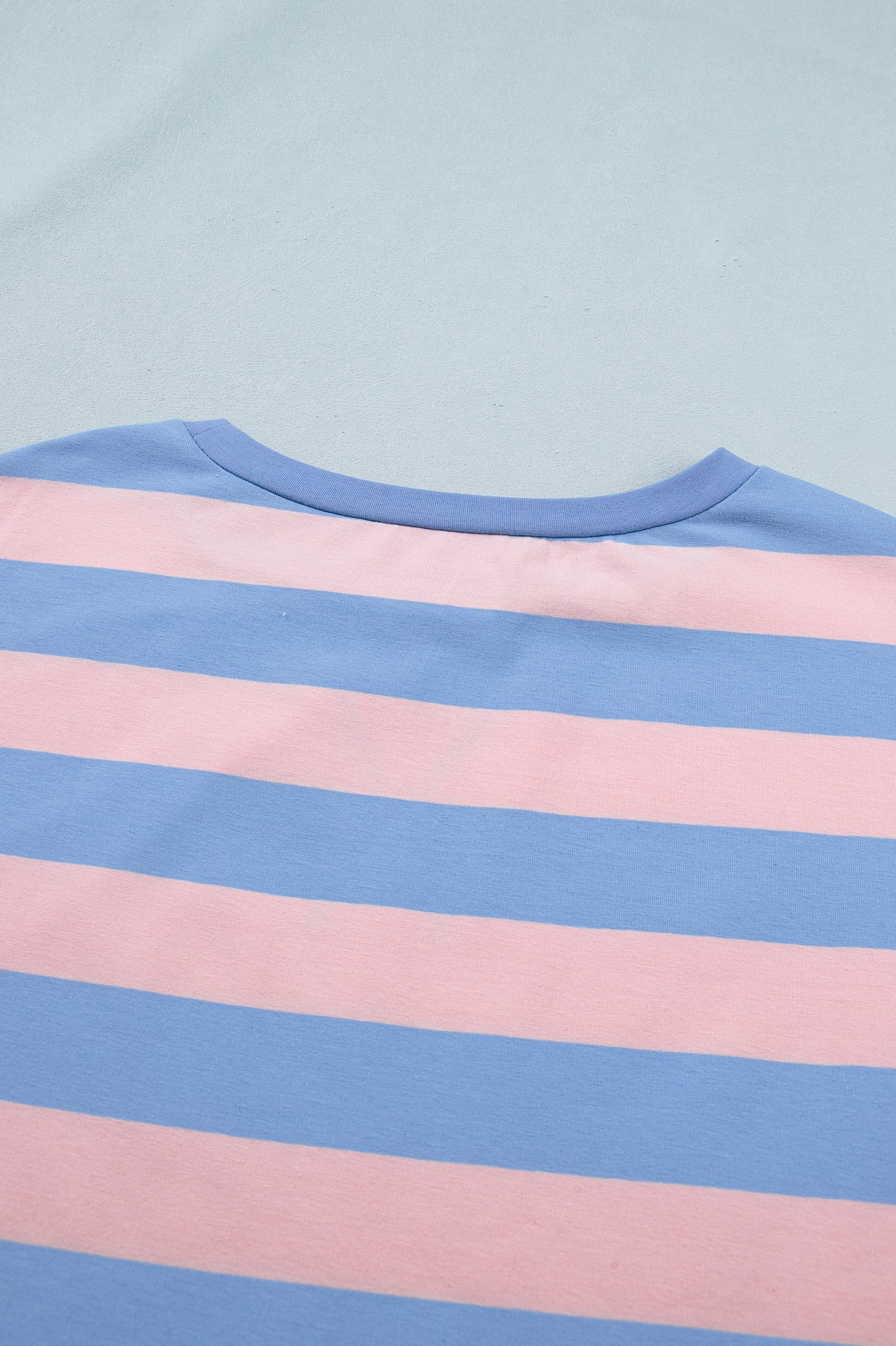 Striped Dolman Tee & Drawstring Skort 2-Piece Set