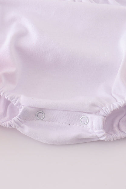 Flag embroidery bow bubble