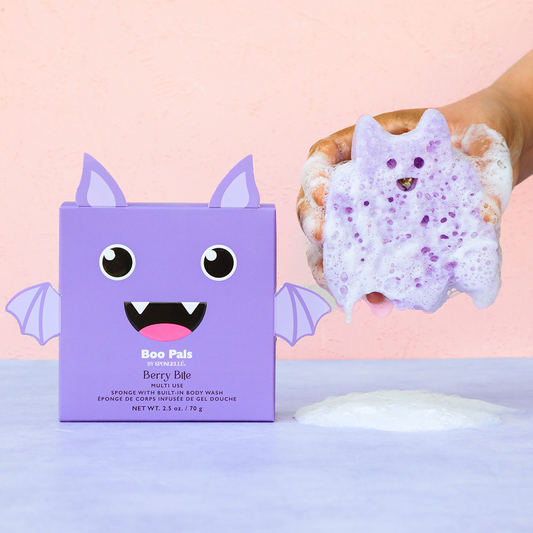 Spongellé's Halloween Boo Pals| Berry Bite Bat | Boo Pals Buffer
