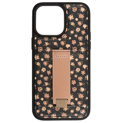 Funda para teléfono con billetera Blossoming Buds