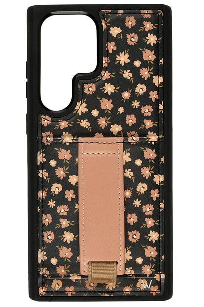 Funda para teléfono con billetera Blossoming Buds