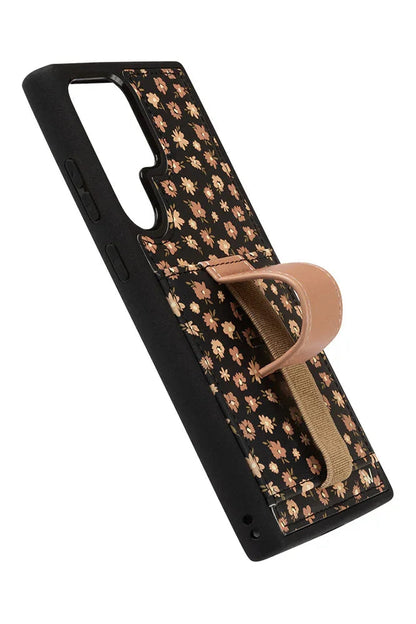 Funda para teléfono con billetera Blossoming Buds