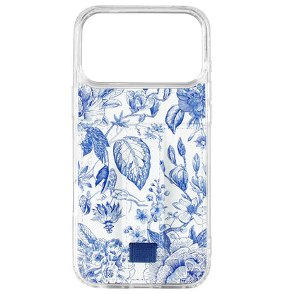 Funda para teléfono tipo billetera Blue Willow