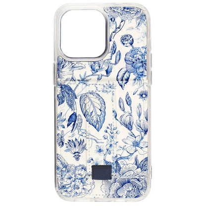 Funda para teléfono tipo billetera Blue Willow