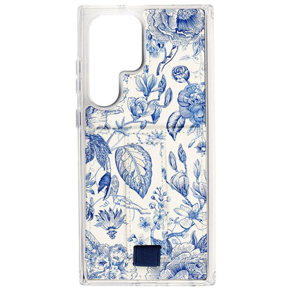 Funda para teléfono tipo billetera Blue Willow