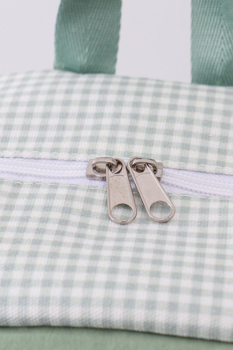 Mochila con estampado de pato de camuflaje