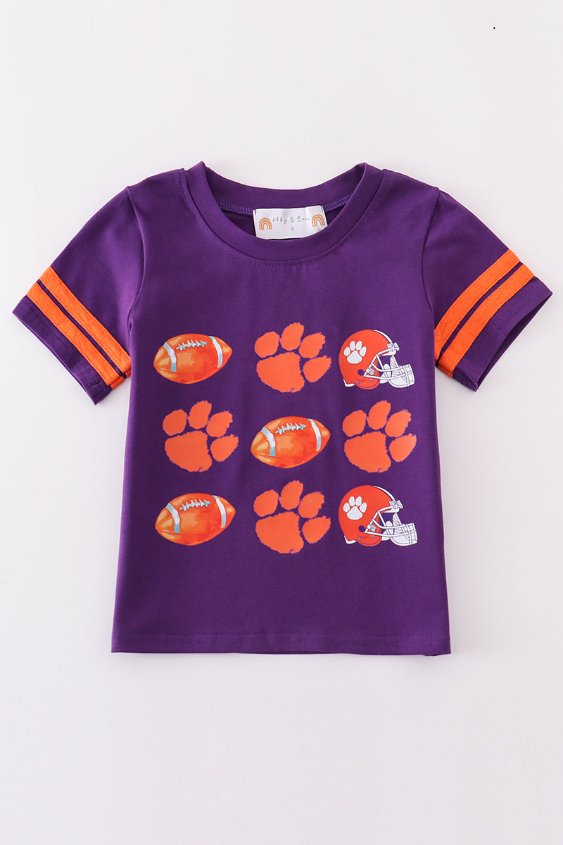 Clemson football boy top - Ella Jane Lifestyle Boutique