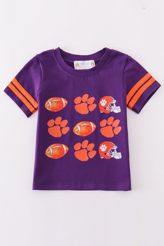 Clemson football boy top - Ella Jane Lifestyle Boutique