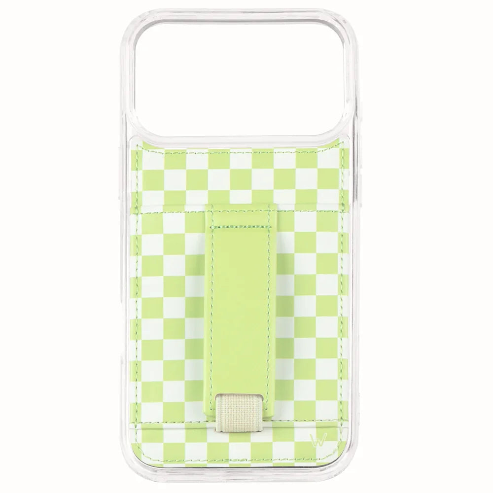 Funda para teléfono tipo billetera Lime Light