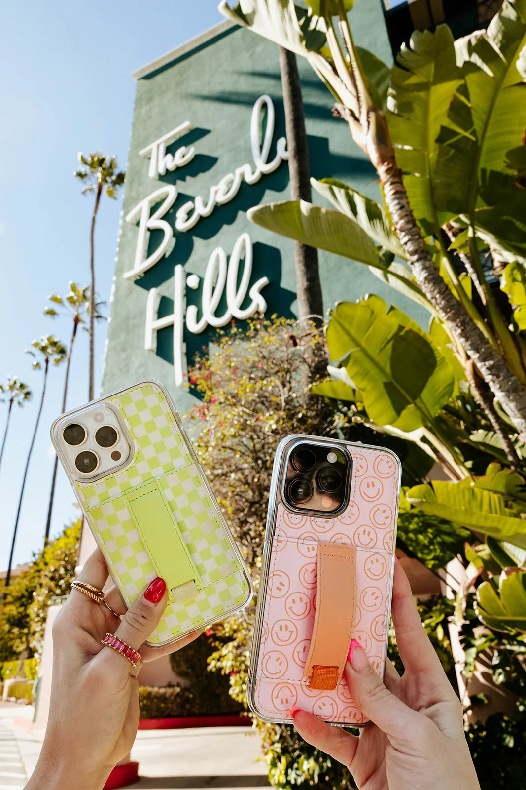 Funda para teléfono tipo billetera Lime Light