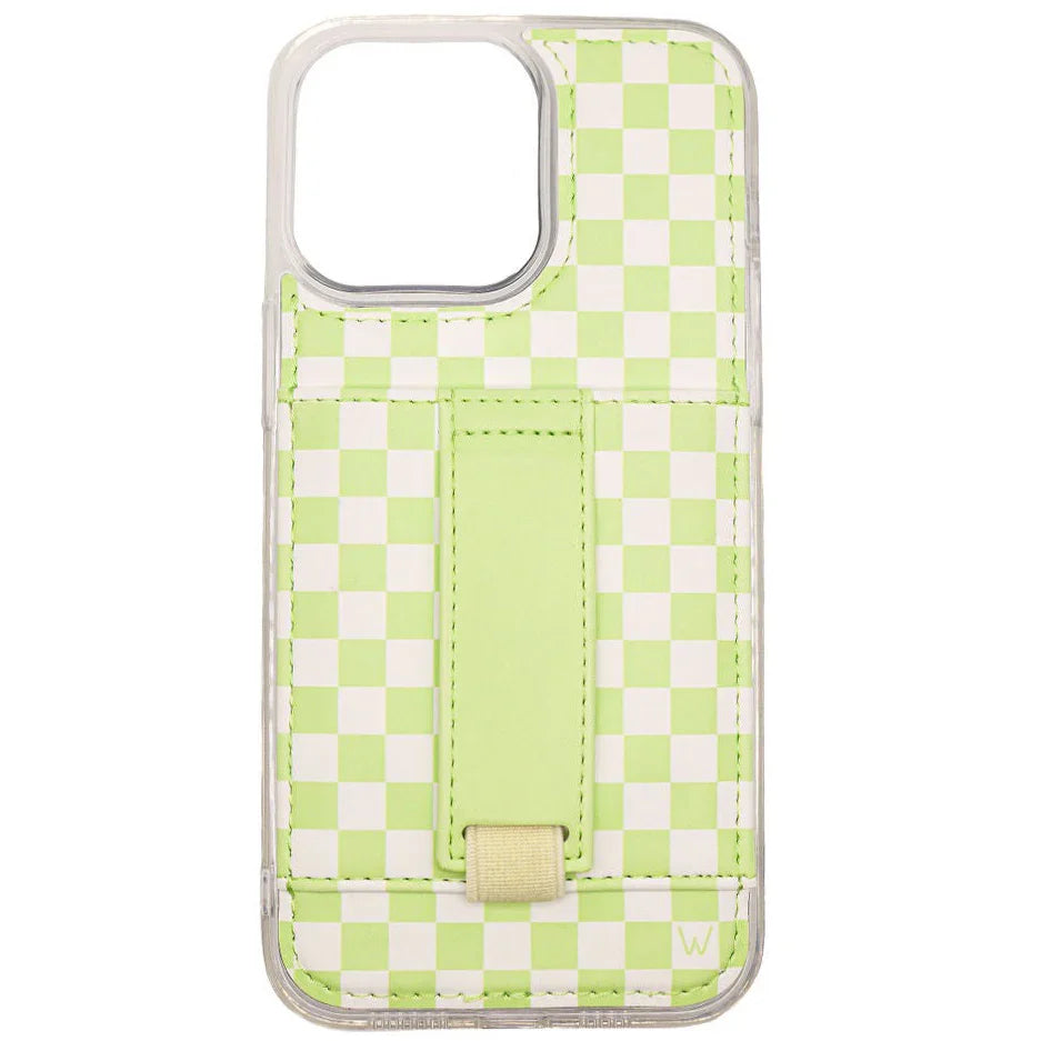Funda para teléfono tipo billetera Lime Light