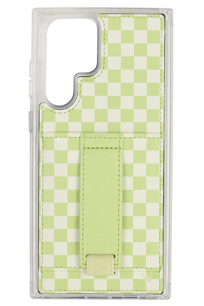 Funda para teléfono tipo billetera Lime Light