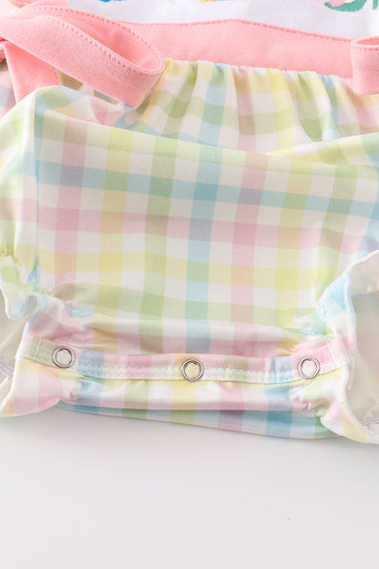 Castle princess embroidery girl bubble