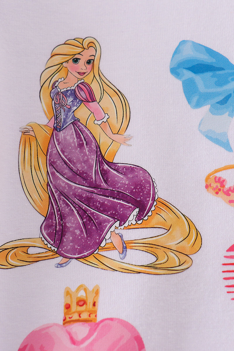 Purple princess girl bubble - Ella Jane Lifestyle Boutique
