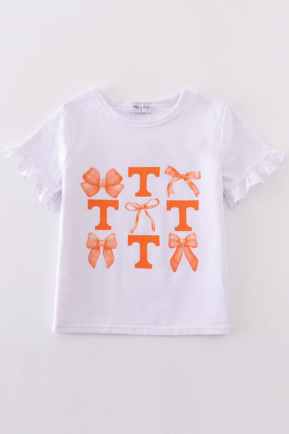 Tennessee bow mom top - Ella Jane Lifestyle Boutique