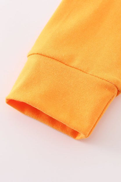 Yellow stripe thanksgiving turkey french knot boy top - Ella Jane Lifestyle Boutique