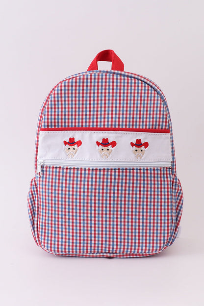 Ole Miss embroidery boy schoolbag