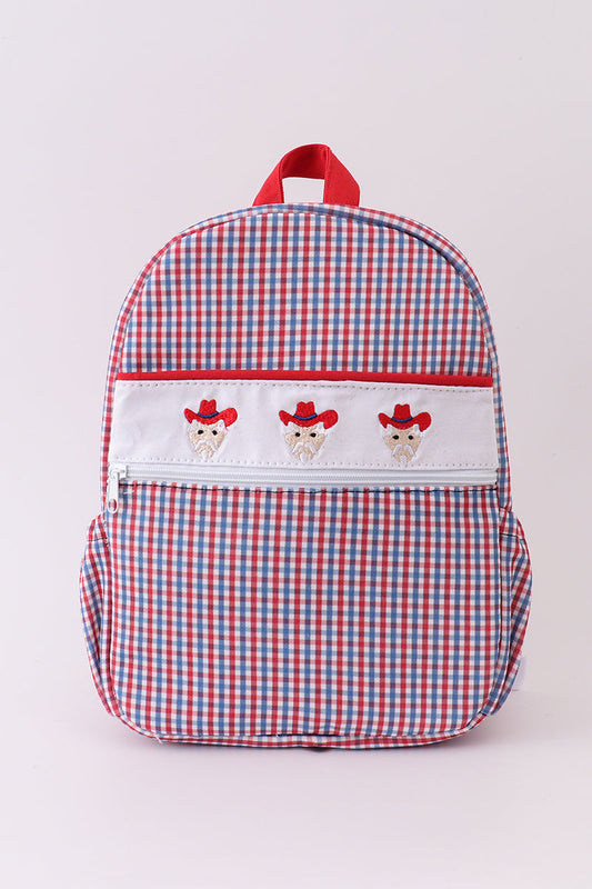 Ole Miss embroidery boy schoolbag