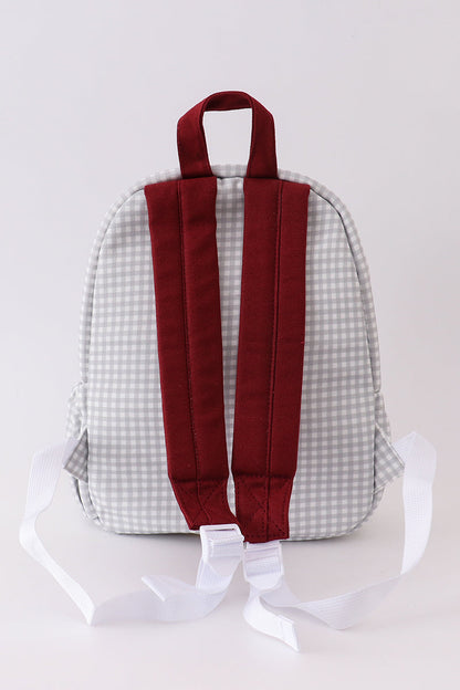Mississippi state bulldogs embroidery boy schoolbag
