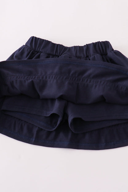 Auburn embroidery football skorts set