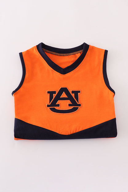 Auburn embroidery football skorts set