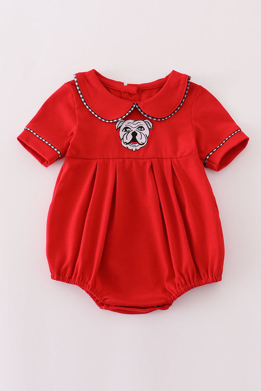 Georgia bulldog embroidery bubble