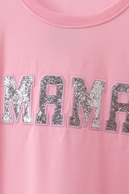 Pink Nutcracker glitter mom&me top