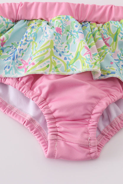 Meadow breeze print girl 2pc swimsuit - Ella Jane Lifestyle Boutique