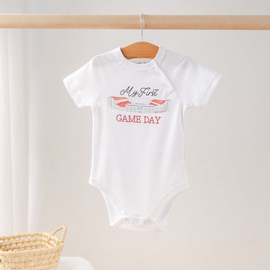 My First Game Day - Arkansas Organic Cotton Onesie