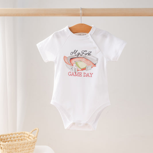 My First Game Day - Georgia Organic Cotton Onesie