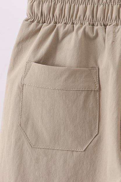 Pantalones cortos deportivos con bolsillo de avena