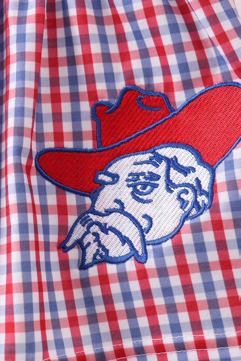 Conjunto de pantalones bombachos con apliques de Ole Miss