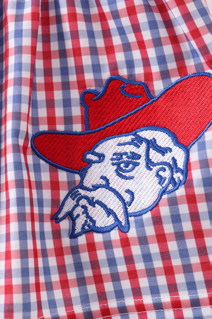 Conjunto de pantalones bombachos con apliques de Ole Miss