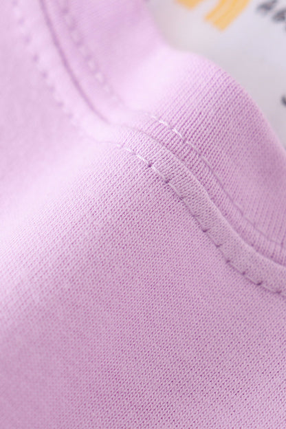 Camiseta básica premium lila