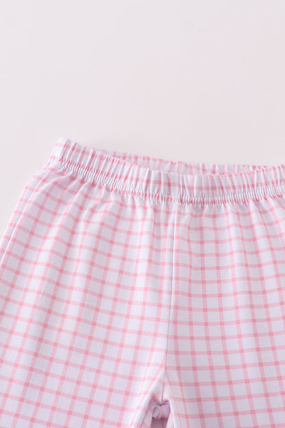 Premium red valentine heart applique girl set - Ella Jane Lifestyle Boutique