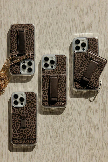 Estuche para monedero Shadow Leopard