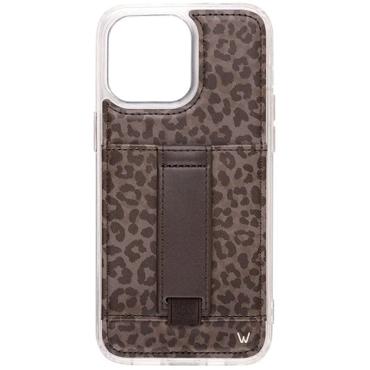 Shadow Leopard Wallet Phone Case