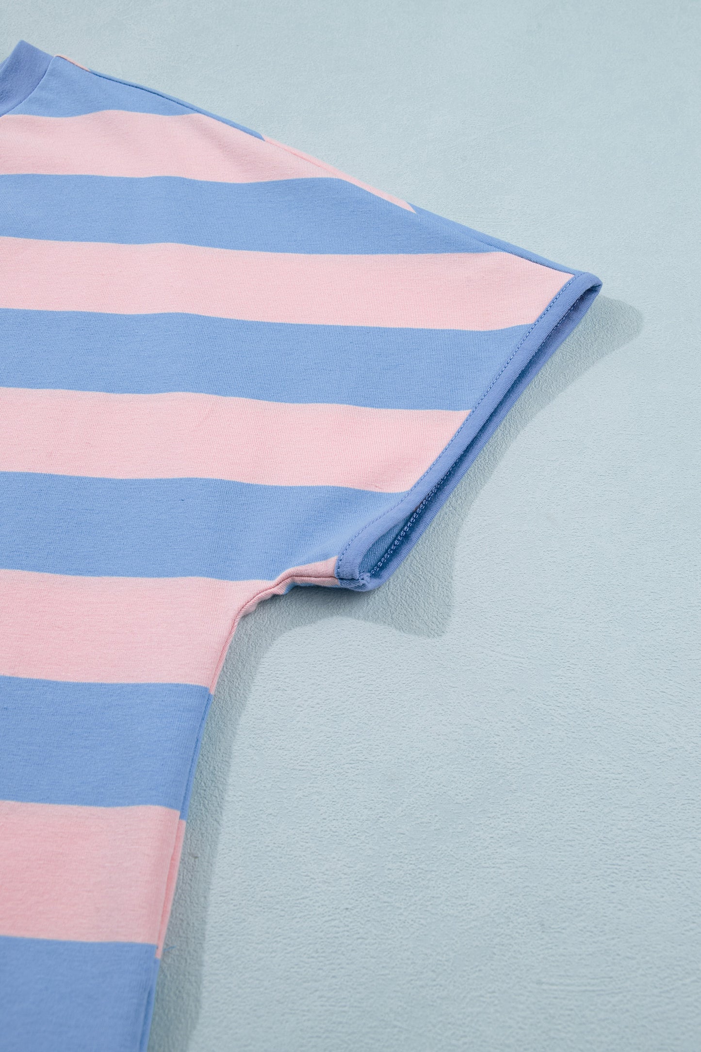 Striped Dolman Tee & Drawstring Skort 2-Piece Set