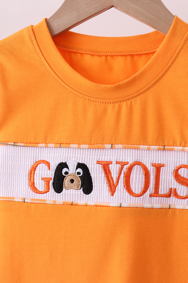 Conjunto de pantalones cortos fruncidos Tennessee Go Vols