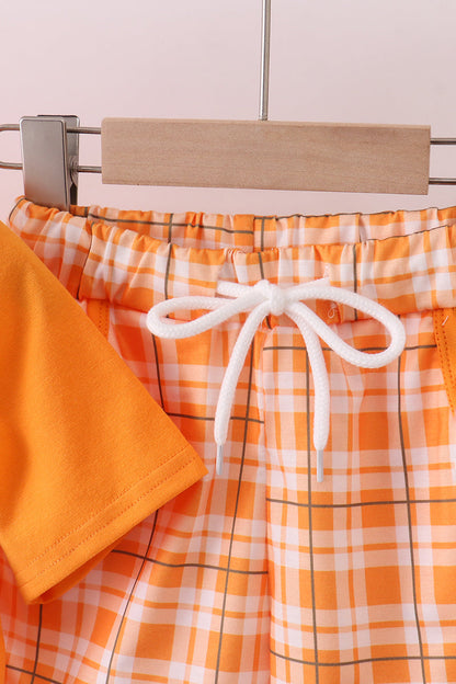 Conjunto de pantalones cortos fruncidos Tennessee Go Vols